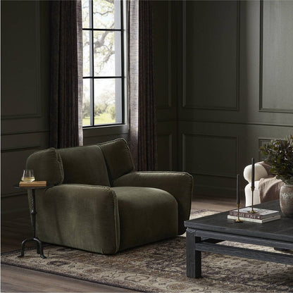 Four Hands - Garland Swivel Chair - Monte Olive - 245880-002 view 4