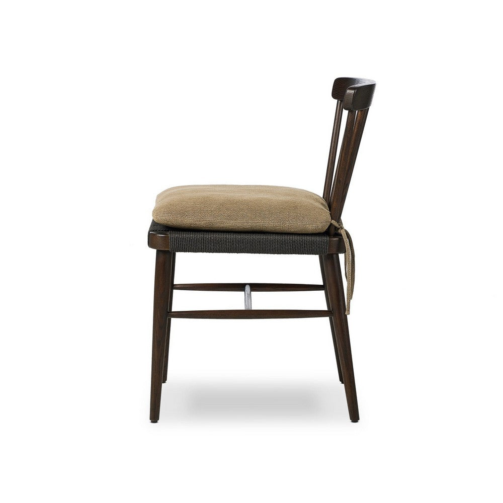 Four Hands - Garth - Kershaw Dining Chair - Broadway Olive - 249511-006_CLOSEOUT view 3