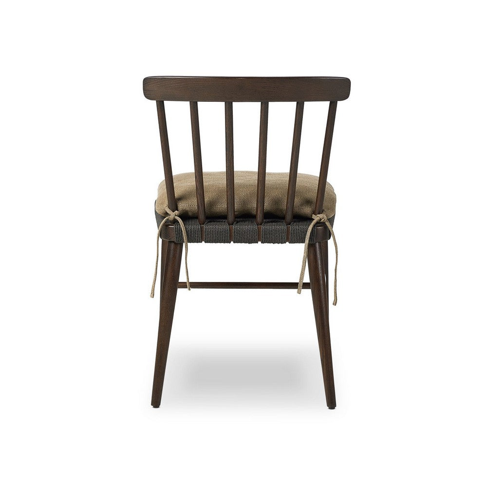 Four Hands - Garth - Kershaw Dining Chair - Broadway Olive - 249511-006_CLOSEOUT view 4