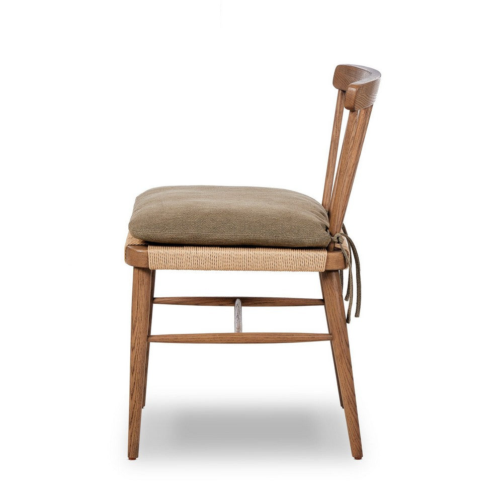 Four Hands - Garth - Kershaw Dining Chair - Broadway Olive - 249511-007_CLOSEOUT view 3