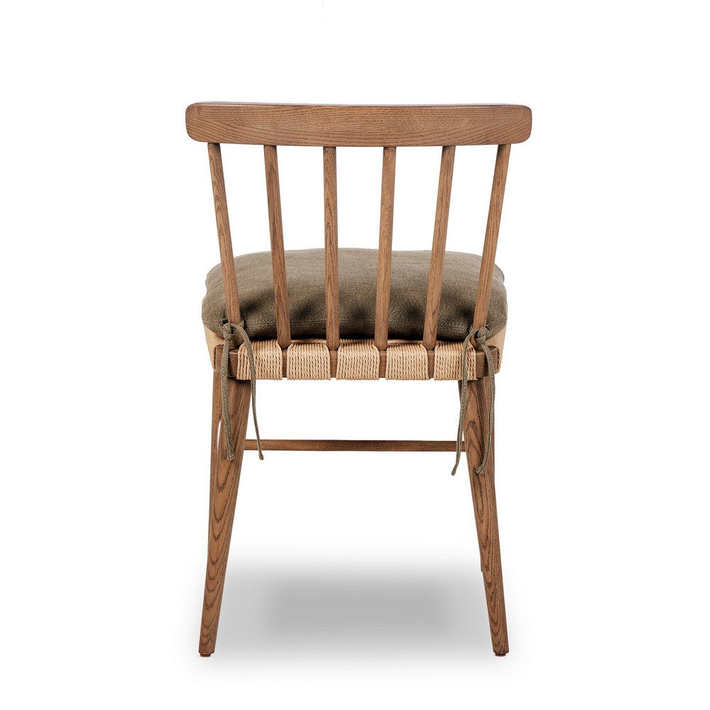 Four Hands - Garth - Kershaw Dining Chair - Broadway Olive - 249511-007_CLOSEOUT view 4