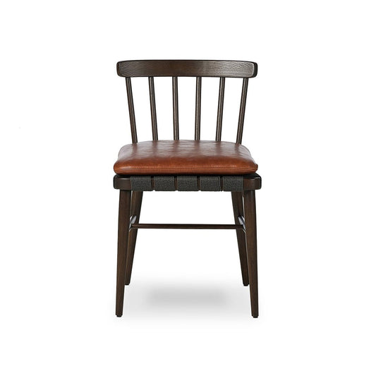 Four Hands - Garth - Kershaw Dining Chair - Dulane Mahogany - 249511-003_CLOSEOUT view 2