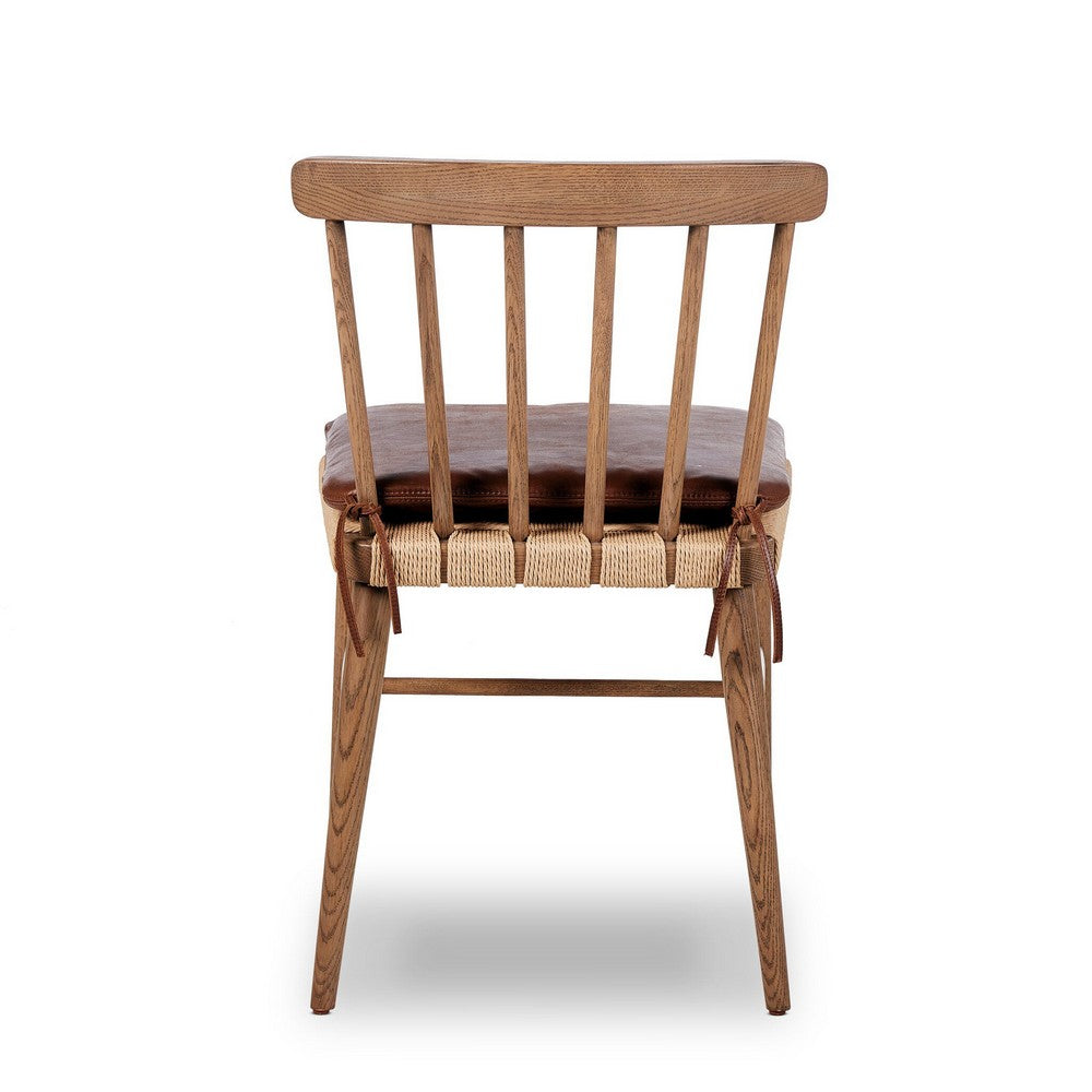 Four Hands - Garth - Kershaw Dining Chair - Dulane Mahogany - 249511-005_CLOSEOUT view 4