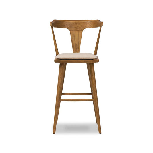 Four Hands - Garth - Ripley Bar + Counter Stool - Antwerp Natural - 228281-029_CLOSEOUT view 2