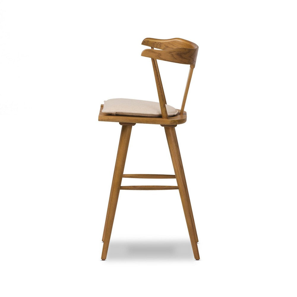 Four Hands - Garth - Ripley Bar + Counter Stool - Antwerp Natural - 228281-029_CLOSEOUT view 3