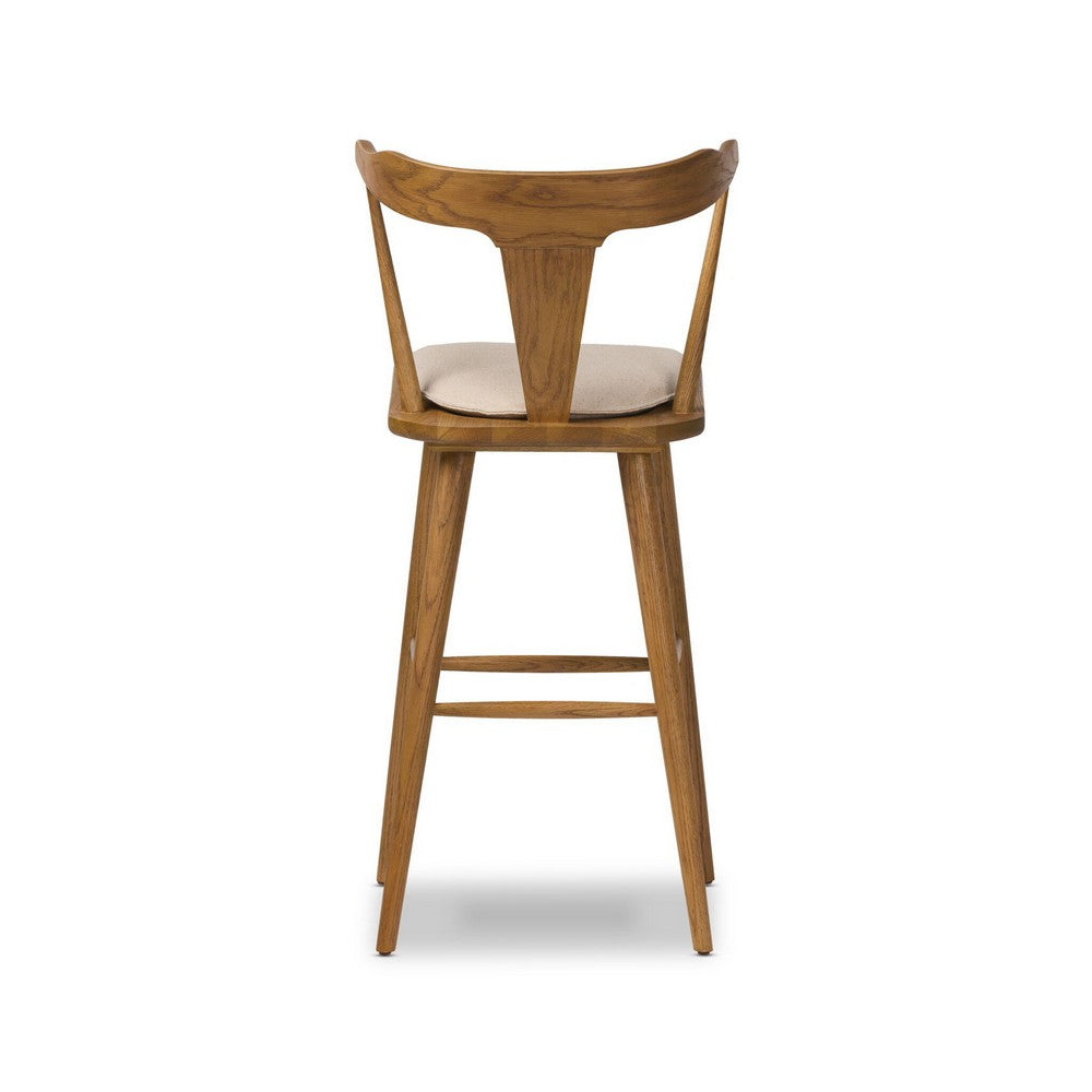 Four Hands - Garth - Ripley Bar + Counter Stool - Antwerp Natural - 228281-029_CLOSEOUT view 4