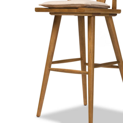 Four Hands - Garth - Ripley Bar + Counter Stool - Antwerp Natural - 228281-029_CLOSEOUT view 5