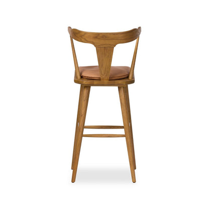Four Hands - Garth - Ripley Bar + Counter Stool - Whiskey Saddle - 228281-017_CLOSEOUT view 4