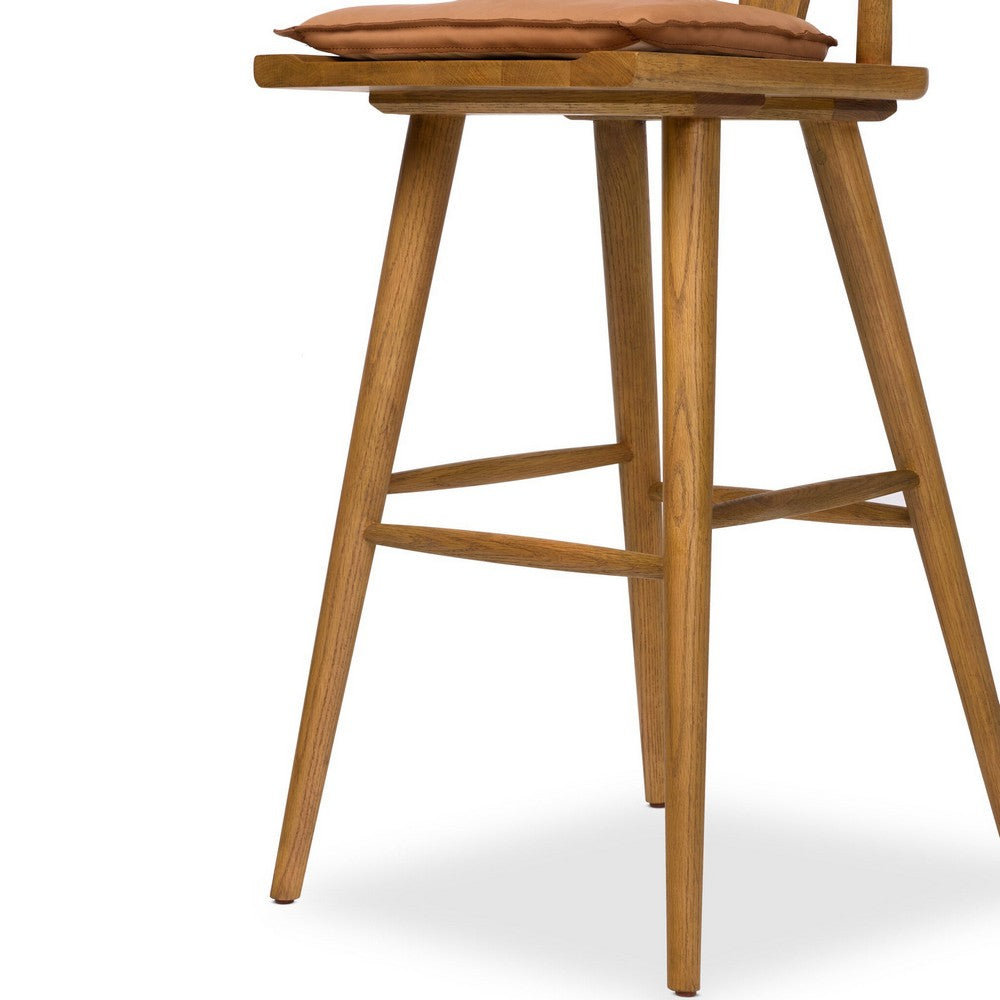 Four Hands - Garth - Ripley Bar + Counter Stool - Whiskey Saddle - 228281-017_CLOSEOUT view 5