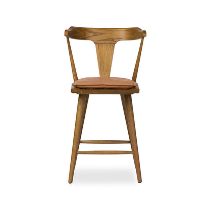 Four Hands - Garth - Ripley Bar + Counter Stool - Whiskey Saddle - 228281-018_CLOSEOUT view 2
