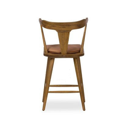 Four Hands - Garth - Ripley Bar + Counter Stool - Whiskey Saddle - 228281-018_CLOSEOUT view 4