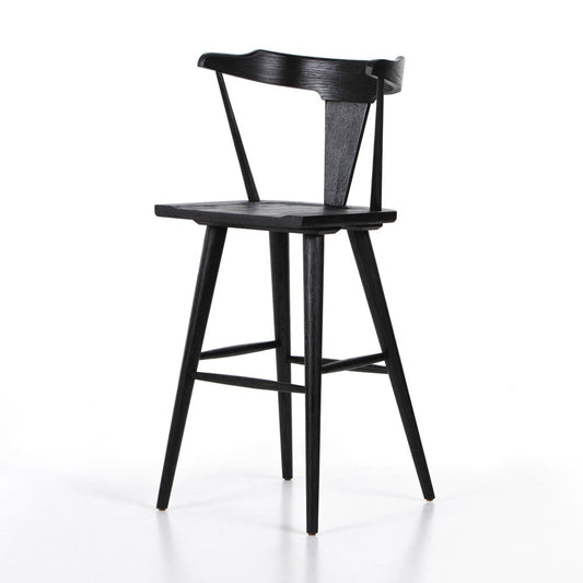 Four Hands - Garth - Ripley Bar Stool - Black Oak - 223115-048 veiw 1