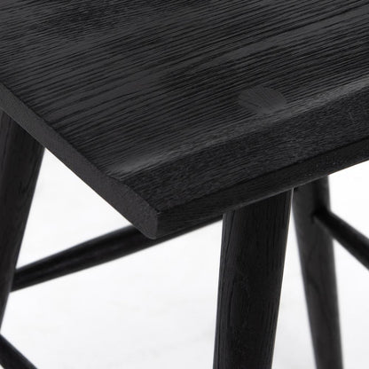 Four Hands - Garth - Ripley Bar Stool - Black Oak - 223115-048 veiw 4