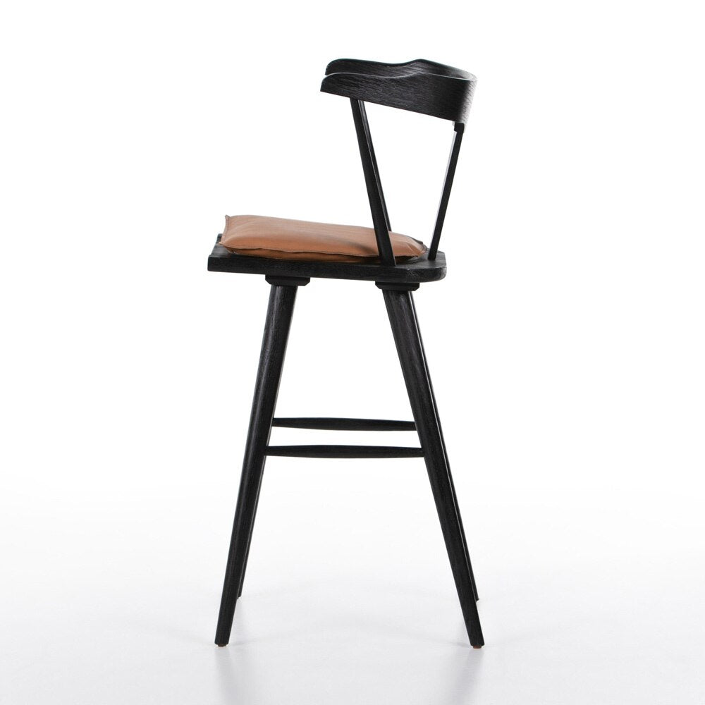 Four Hands - Garth - Ripley Bar Stool - Whiskey Saddle - 228281-013 veiw 3