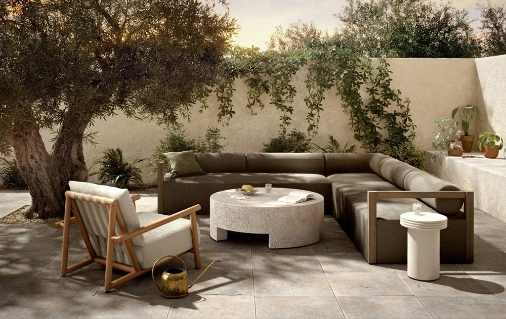 Four Hands - Garwood - Cardiff Outdoor Chair - Faye Sand - 233646-015 veiw 7