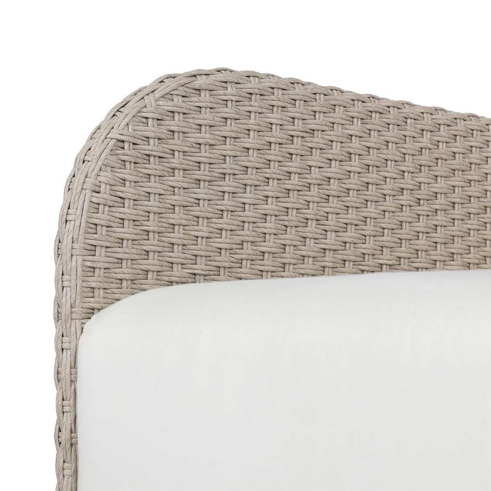 Four Hands - Garwood - Geneva Outdoor Swivel Chair - Arashi Salt - 233645-009 veiw 8