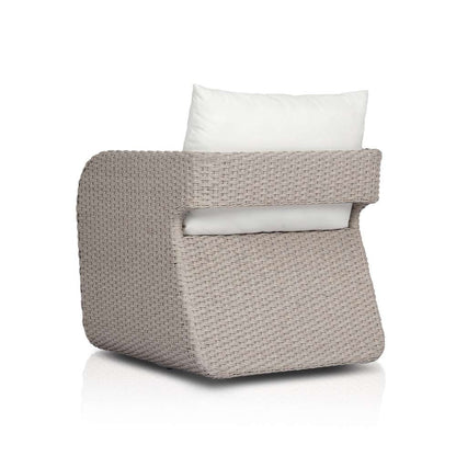 Four Hands - Garwood - Geneva Outdoor Swivel Chair - Arashi Salt - 233645-009 veiw 9