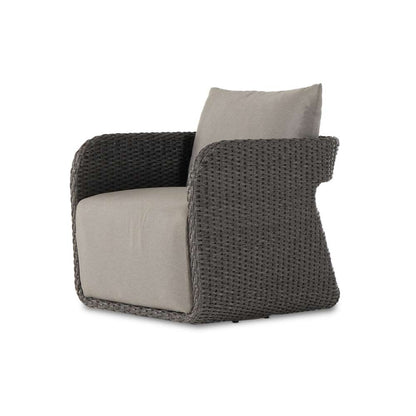 Four Hands - Garwood - Geneva Outdoor Swivel Chair-Vntg Coal - 233645-008 veiw 1