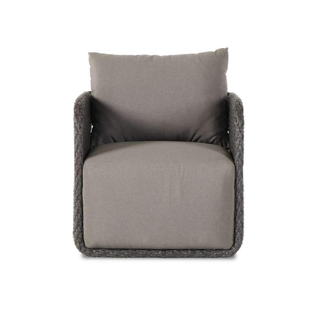 Four Hands - Garwood - Geneva Outdoor Swivel Chair-Vntg Coal - 233645-008 veiw 7