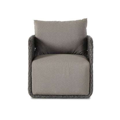 Four Hands - Garwood - Geneva Outdoor Swivel Chair-Vntg Coal - 233645-008 veiw 7