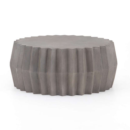 Four Hands - Gem Outdoor Coffee Table - Dark Grey - VEVR-062 veiw 1