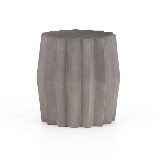 Four Hands - Gem Outdoor End Table - Dark Grey - VEVR-063 veiw 1
