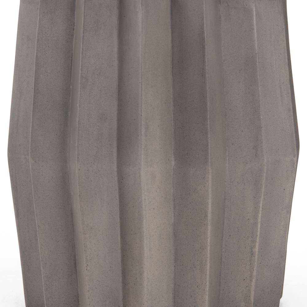 Four Hands - Gem Outdoor End Table - Dark Grey - VEVR-063 veiw 5