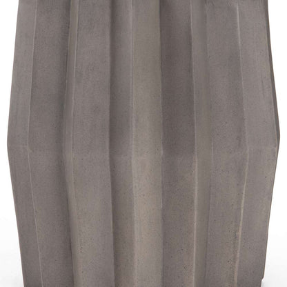 Four Hands - Gem Outdoor End Table - Dark Grey - VEVR-063 veiw 5