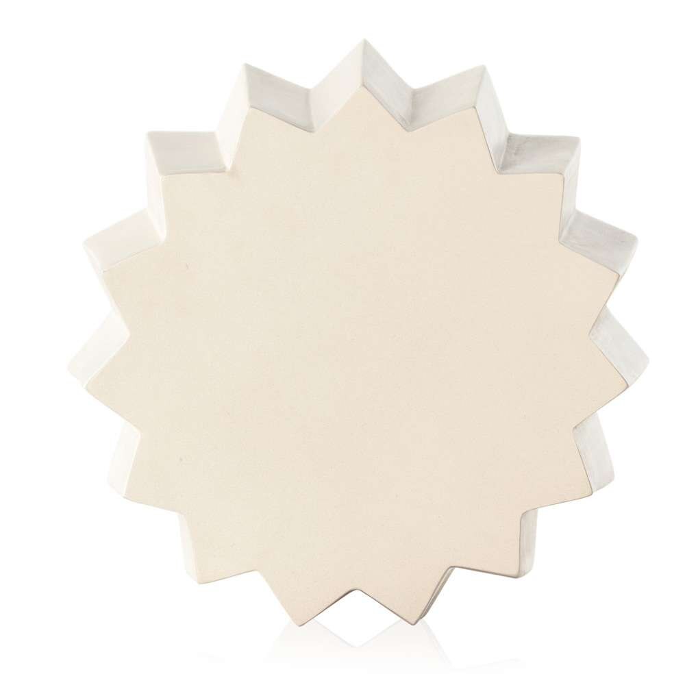 Four Hands - Gem Outdoor End Table - Parchment White - 105012-002 veiw 4