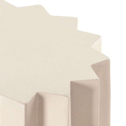 Four Hands - Gem Outdoor End Table - Parchment White - 105012-002 veiw 9