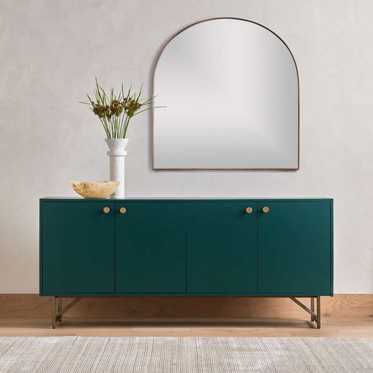 Four Hands - Georgina Wide Mirror - Polished Brass - 229092-001 veiw 2