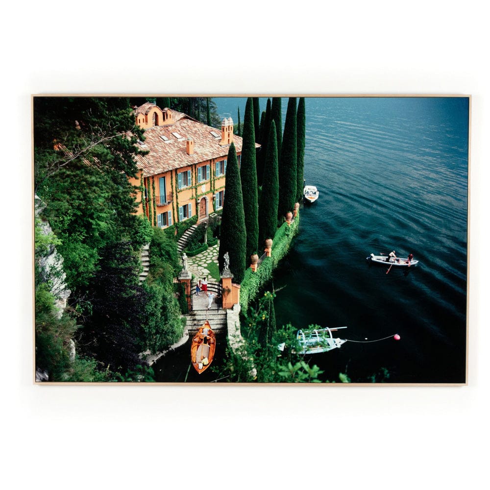 Four Hands - Giacomo Montegazza by Slim Aarons - Vertical Grain White Oak Floater - 236243-001 view 1