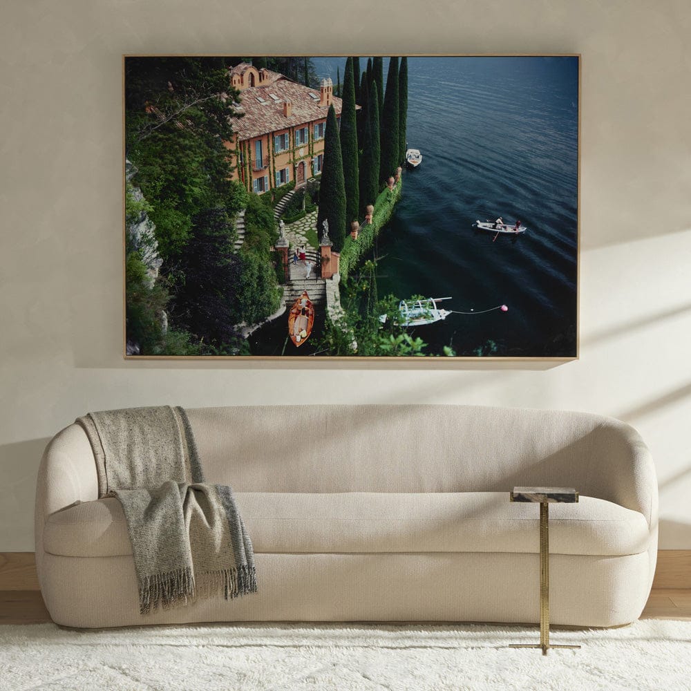 Four Hands - Giacomo Montegazza by Slim Aarons - Vertical Grain White Oak Floater - 236243-001 view 4