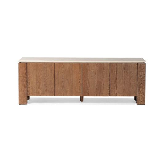 Four Hands - Gibbs Media Console - Tan Oak Veneer - 241025-001 view 1