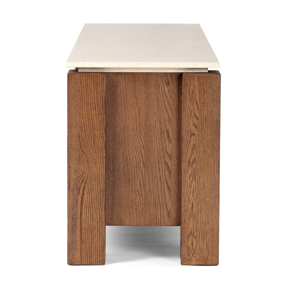Four Hands - Gibbs Media Console - Tan Oak Veneer - 241025-001 view 3