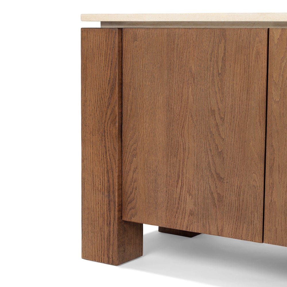Four Hands - Gibbs Media Console - Tan Oak Veneer - 241025-001 view 5