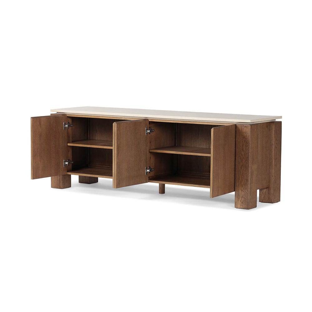 Four Hands - Gibbs Media Console - Tan Oak Veneer - 241025-001 view 9