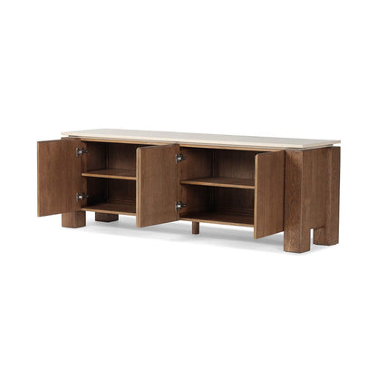 Four Hands - Gibbs Media Console - Tan Oak Veneer - 241025-001 view 9