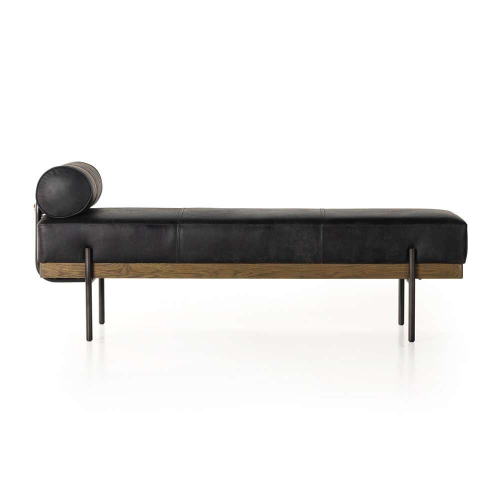 Four Hands - Giorgio Accent Bench - Rialto Ebony - 225740-007 veiw 2