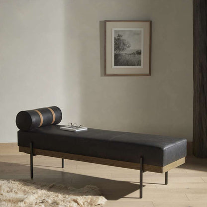 Four Hands - Giorgio Accent Bench - Rialto Ebony - 225740-007 veiw 4