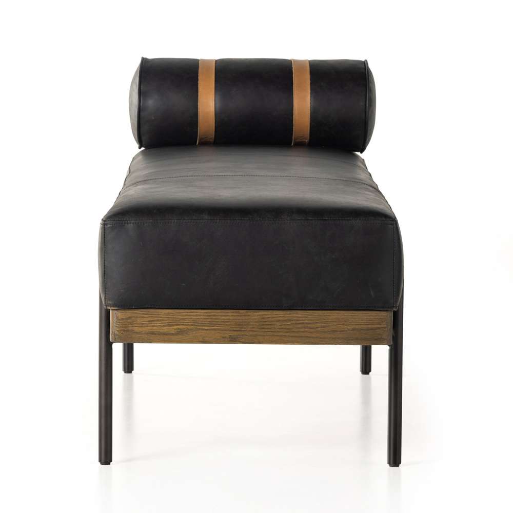 Four Hands - Giorgio Accent Bench - Rialto Ebony - 225740-007 veiw 6