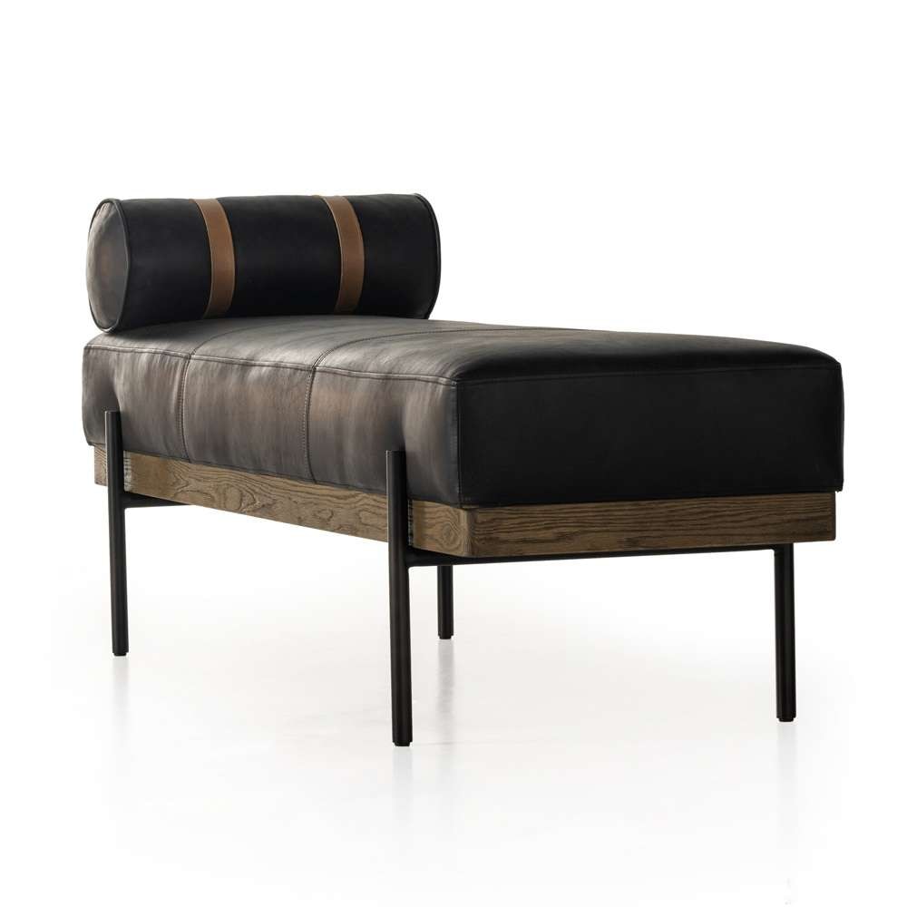 Four Hands - Giorgio Accent Bench - Rialto Ebony - 225740-007 veiw 8
