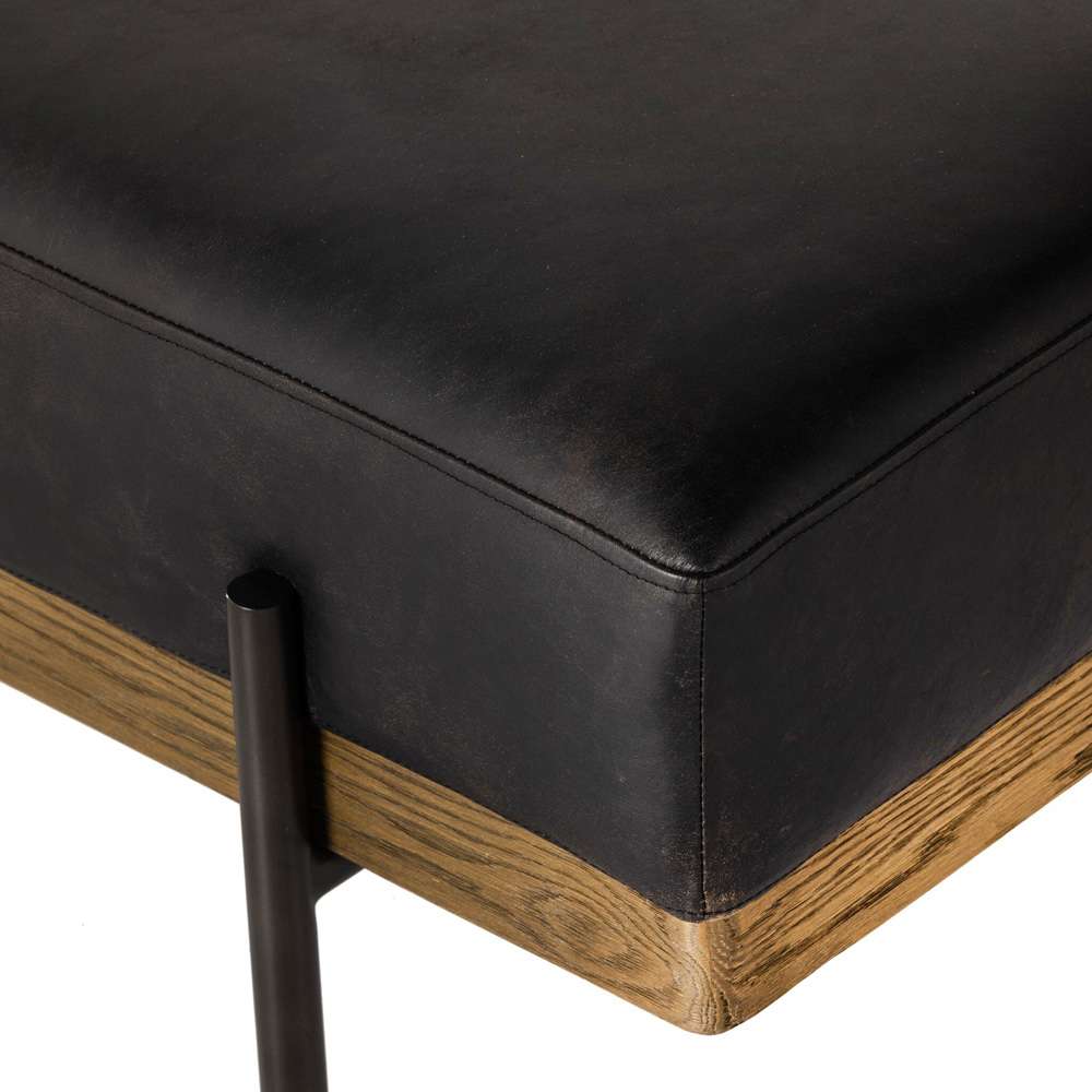 Four Hands - Giorgio Accent Bench - Rialto Ebony - 225740-007 veiw 10
