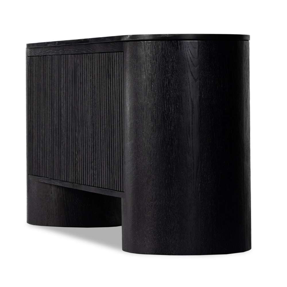 Four Hands - Giovani Media Console - Black Oak Veneer - 233562-001 veiw 9