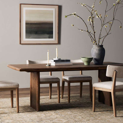 Four Hands - Glenview Dining Table - Weathered Oak Veneer - 236454-001 veiw 5