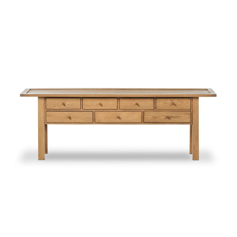 Four Hands - Glenwood - Millbrook Console Table - Natural Light Oak Veneer - 236455-002 veiw 2