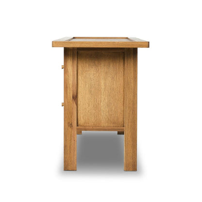 Four Hands - Glenwood - Millbrook Media Console - Natural Light Oak - 236332-003 veiw 3