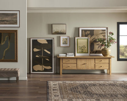 Four Hands - Glenwood - Millbrook Media Console - Natural Light Oak - 236332-003 view 4