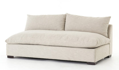 Four Hands - Grant Armless Sofa Piece-Ashby Oatmeal - UATR-010-241P-1 veiw 1