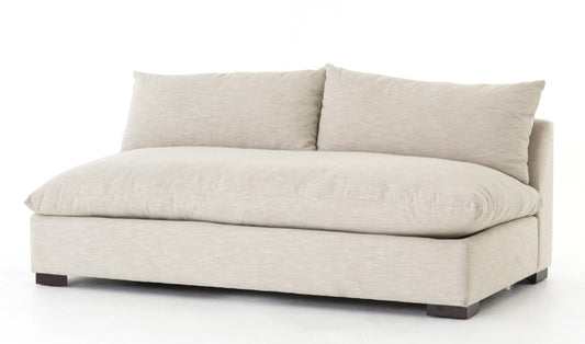 Four Hands - Grant Armless Sofa Piece-Ashby Oatmeal - UATR-010-241P-1 veiw 1